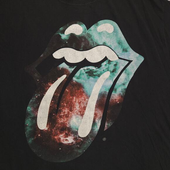 The Rolling Stones Band Crew Neck Short Sleeve T Shirt Mens Size XL Black - Picture 4 of 9